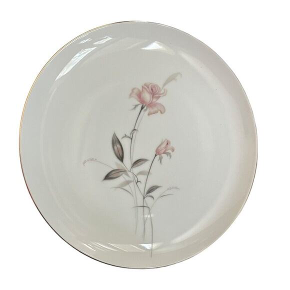Wentworth Desire Pattern 8906 Dinner Plates (3) Fine China Floral Rose Japan - Picture 5 of 6